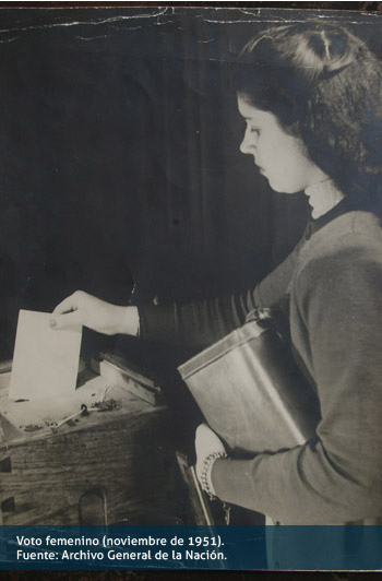 Voto femenino (noviembre de 1951)