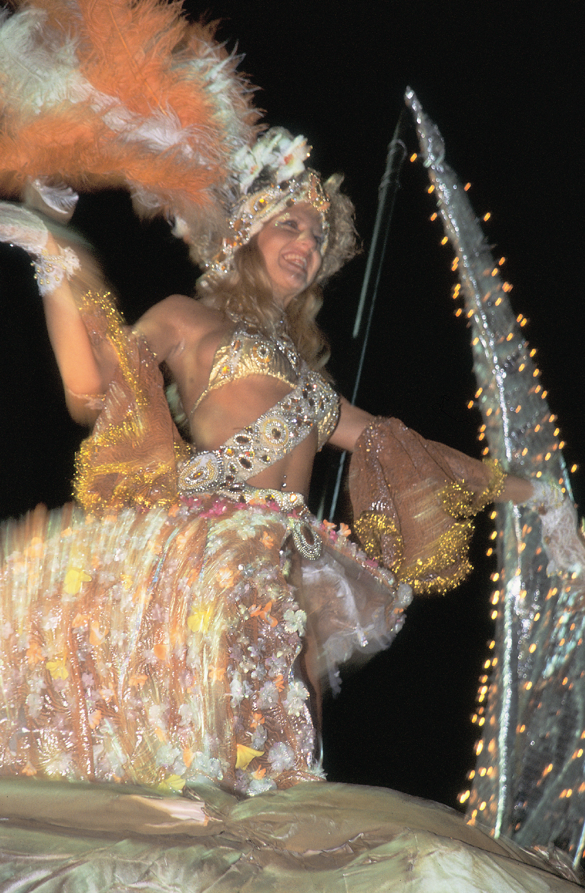 Bailarina en el Carnaval de Corrientes