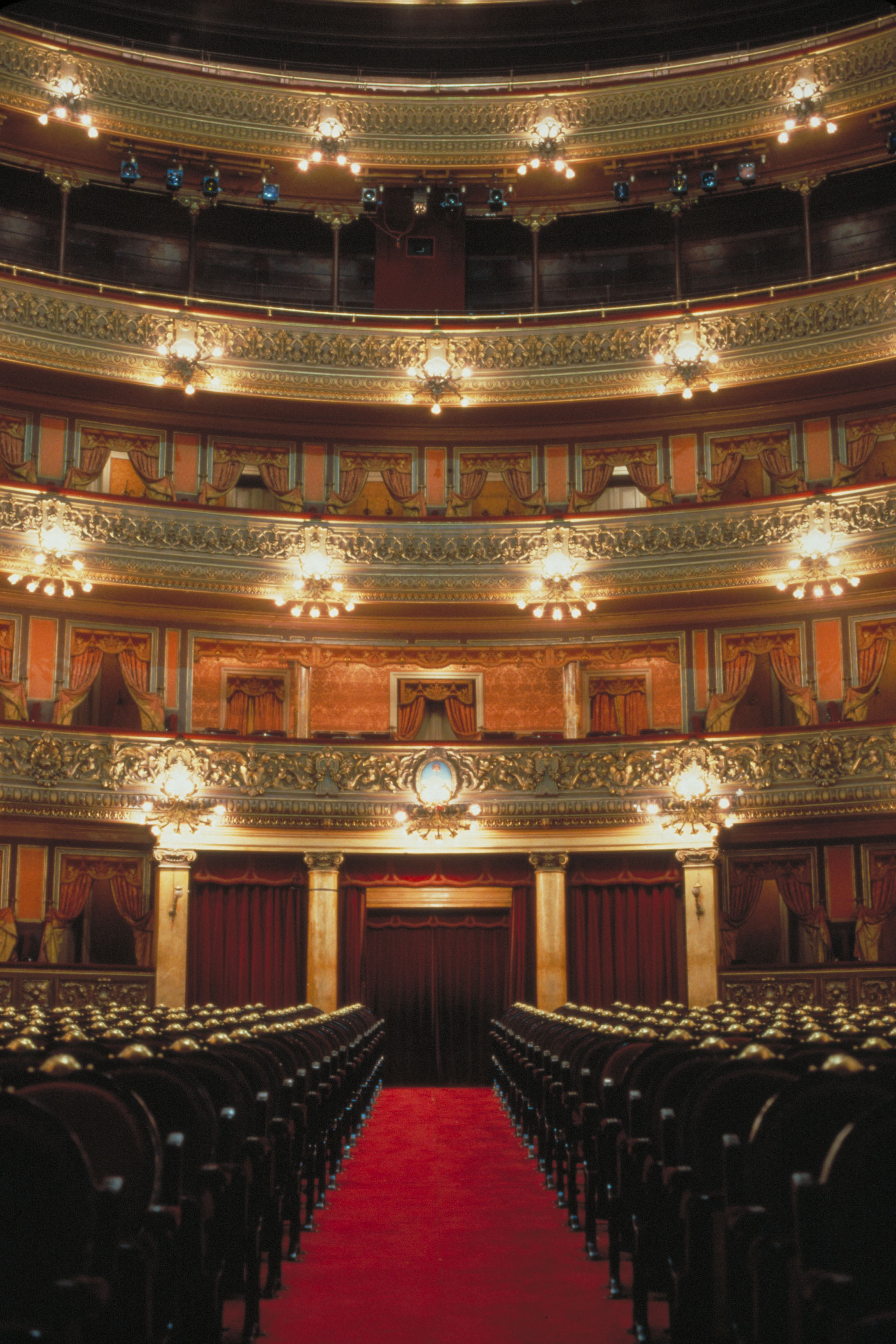 Interior del teatro Colón, Buenos Aires