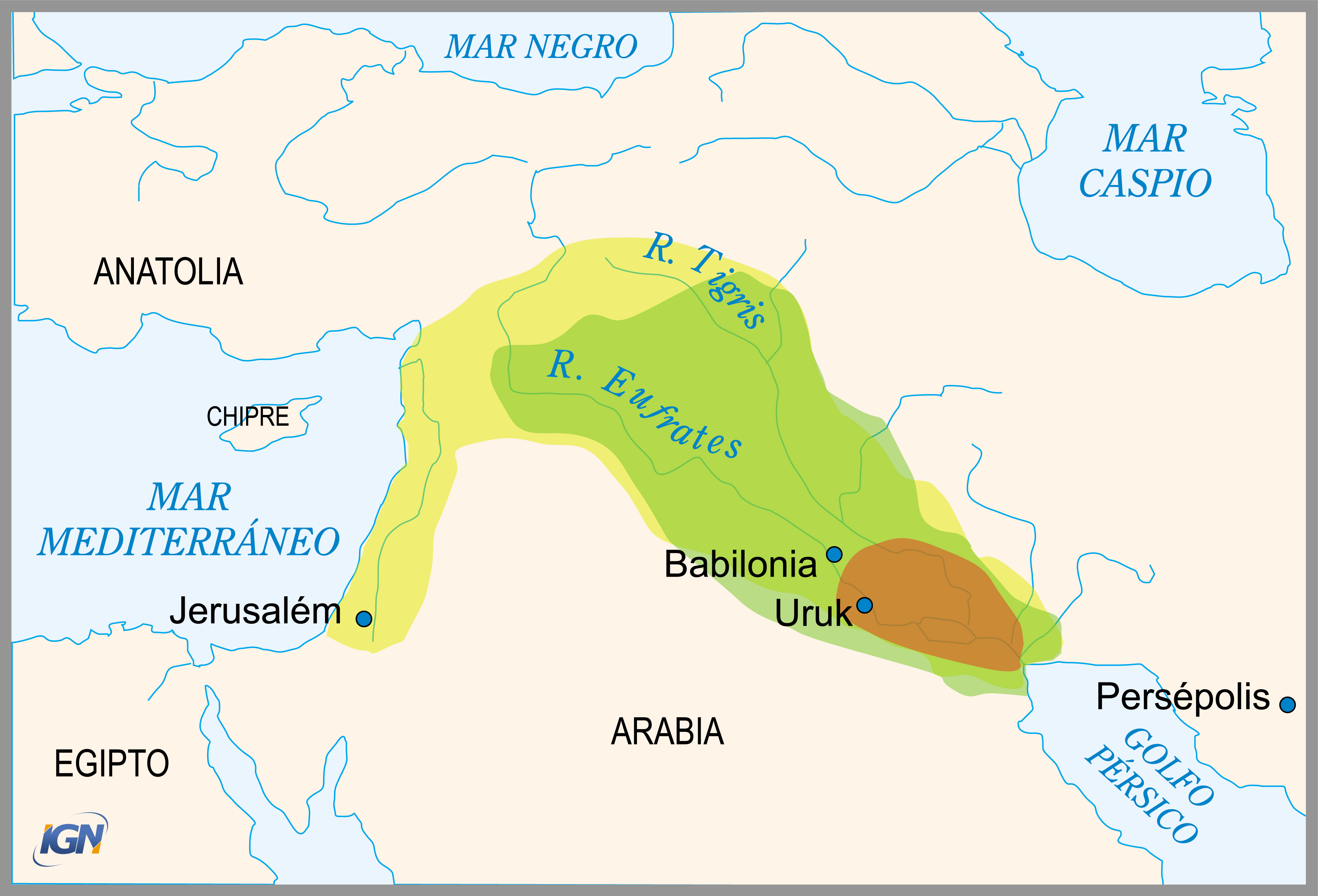 Mapa Histórico Imperios y Civilizaciones
