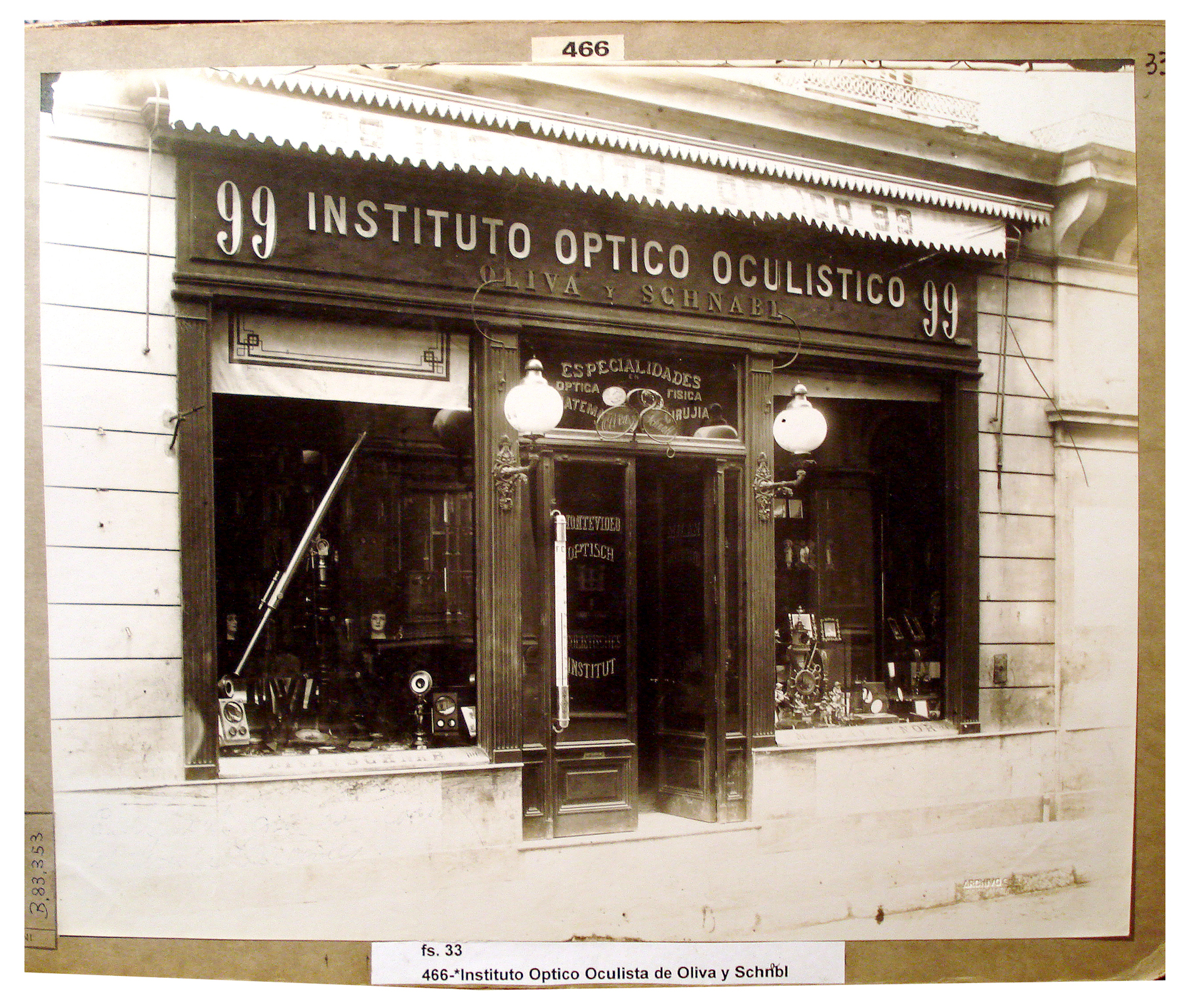 Instituto Óptico Oculístico de Oliva y Schnabl