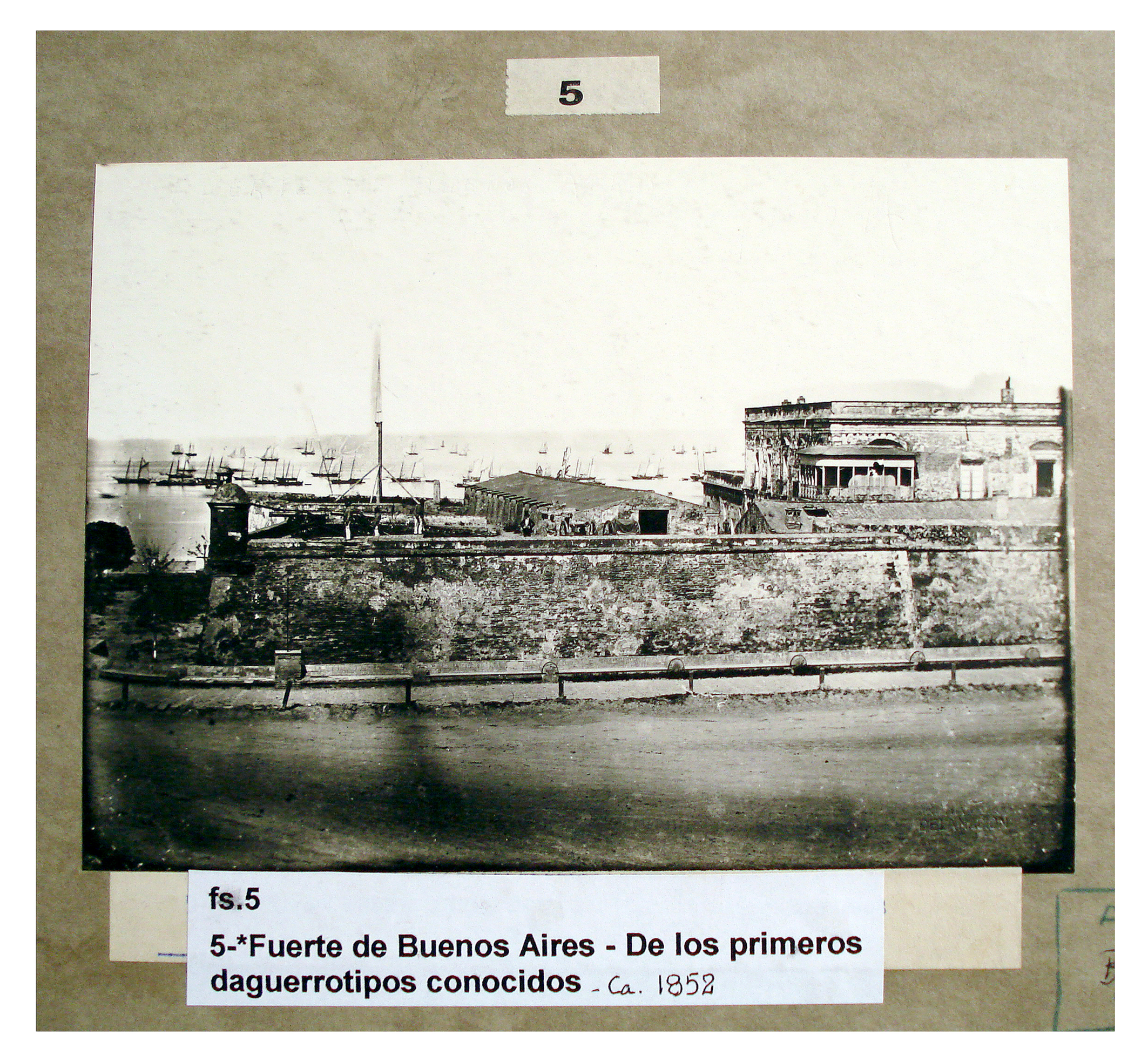 Fuerte de Buenos Aires, ca.1852