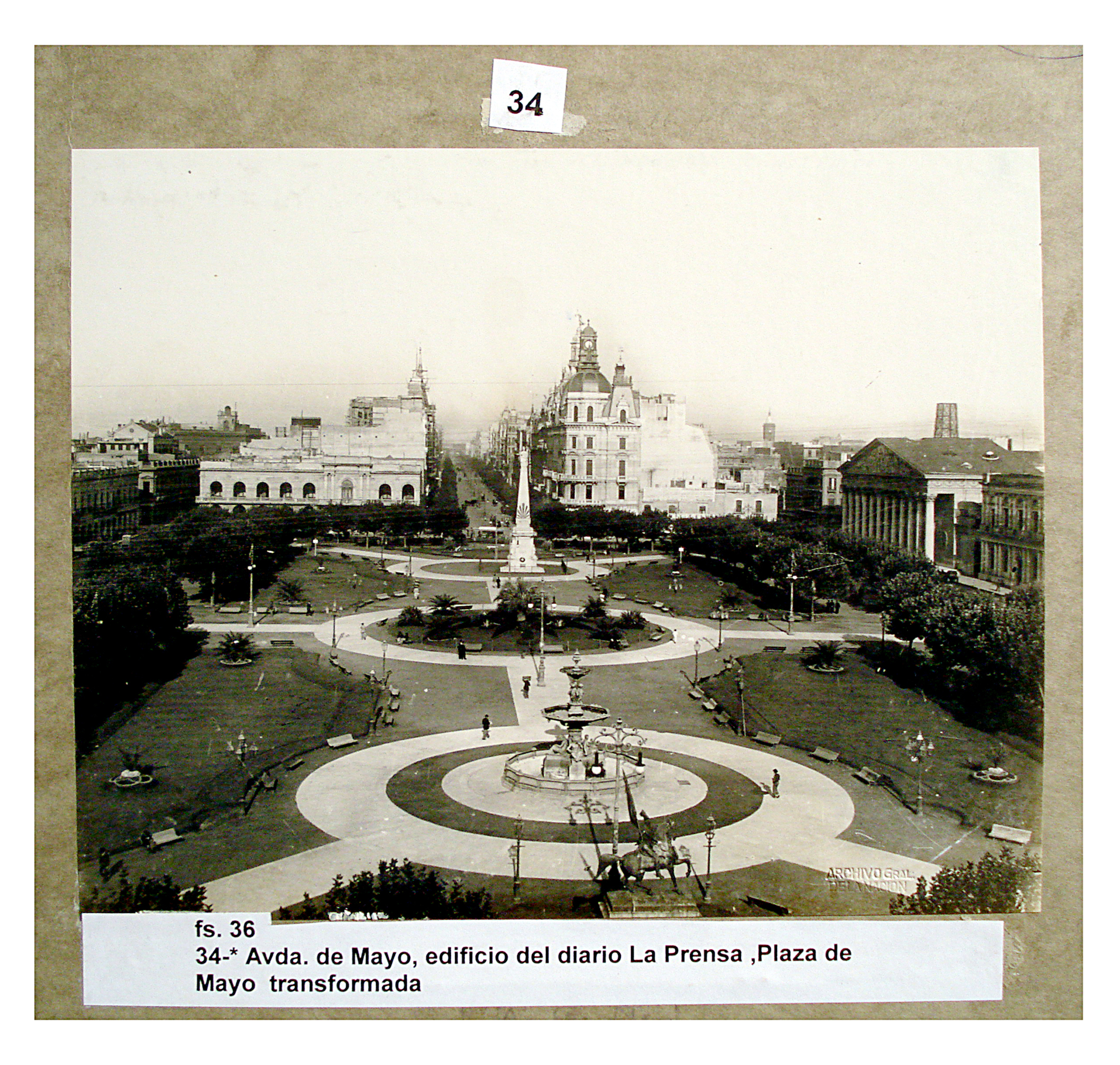 Plaza de Mayo transformada