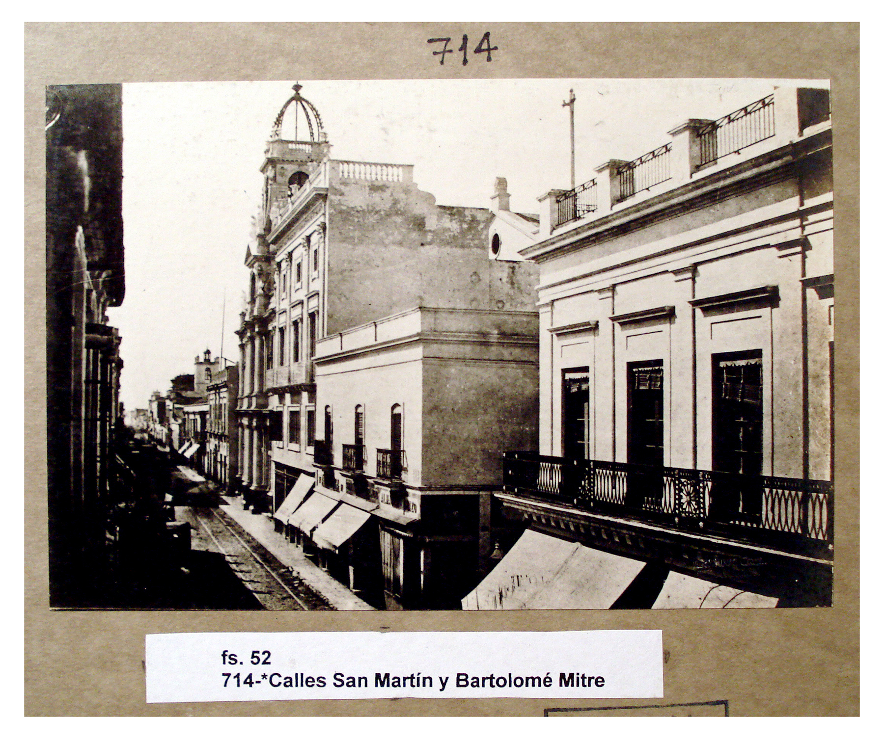 Calles San Martín y Bartolomé Mitre