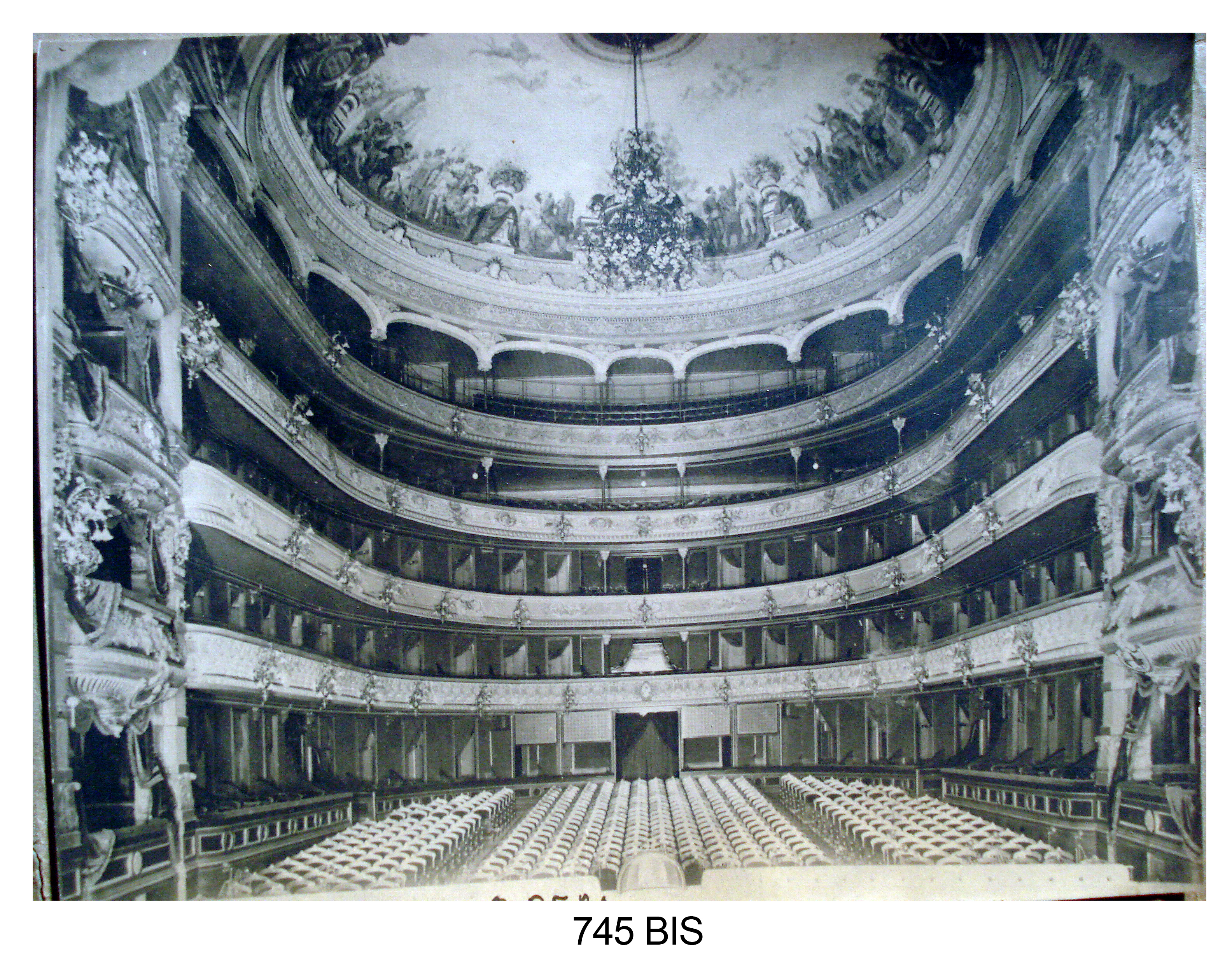Interior del teatro Ópera