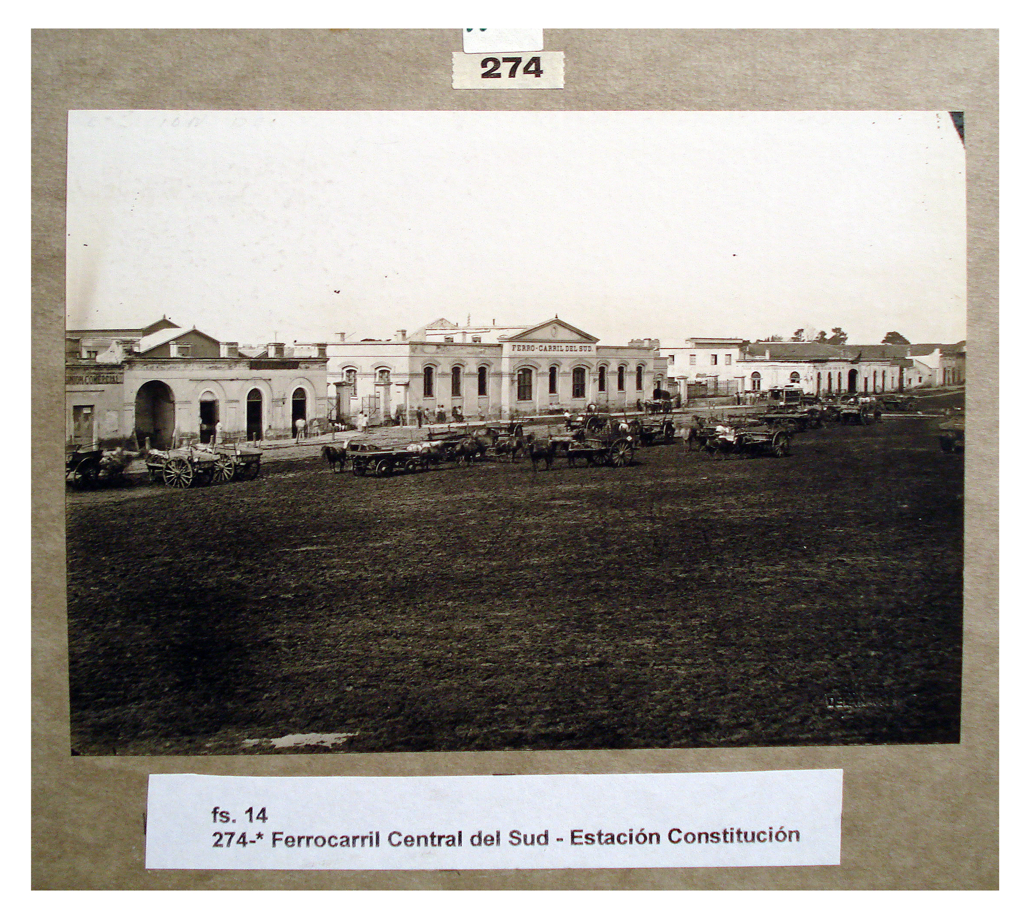 Estación Constitución del ferrocarril Central del Sud