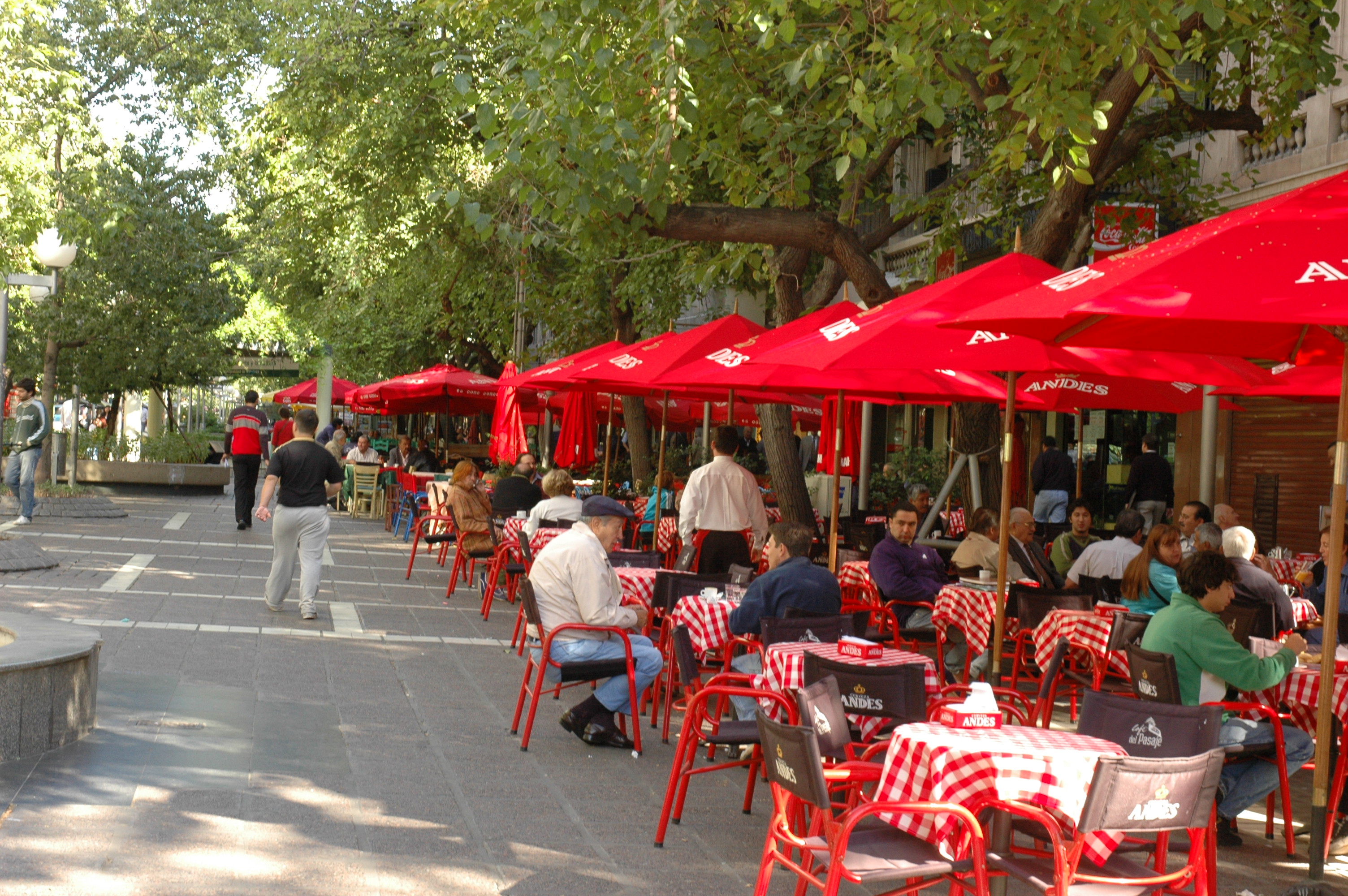 Peatonal Sarmiento, ciudad de Mendoza