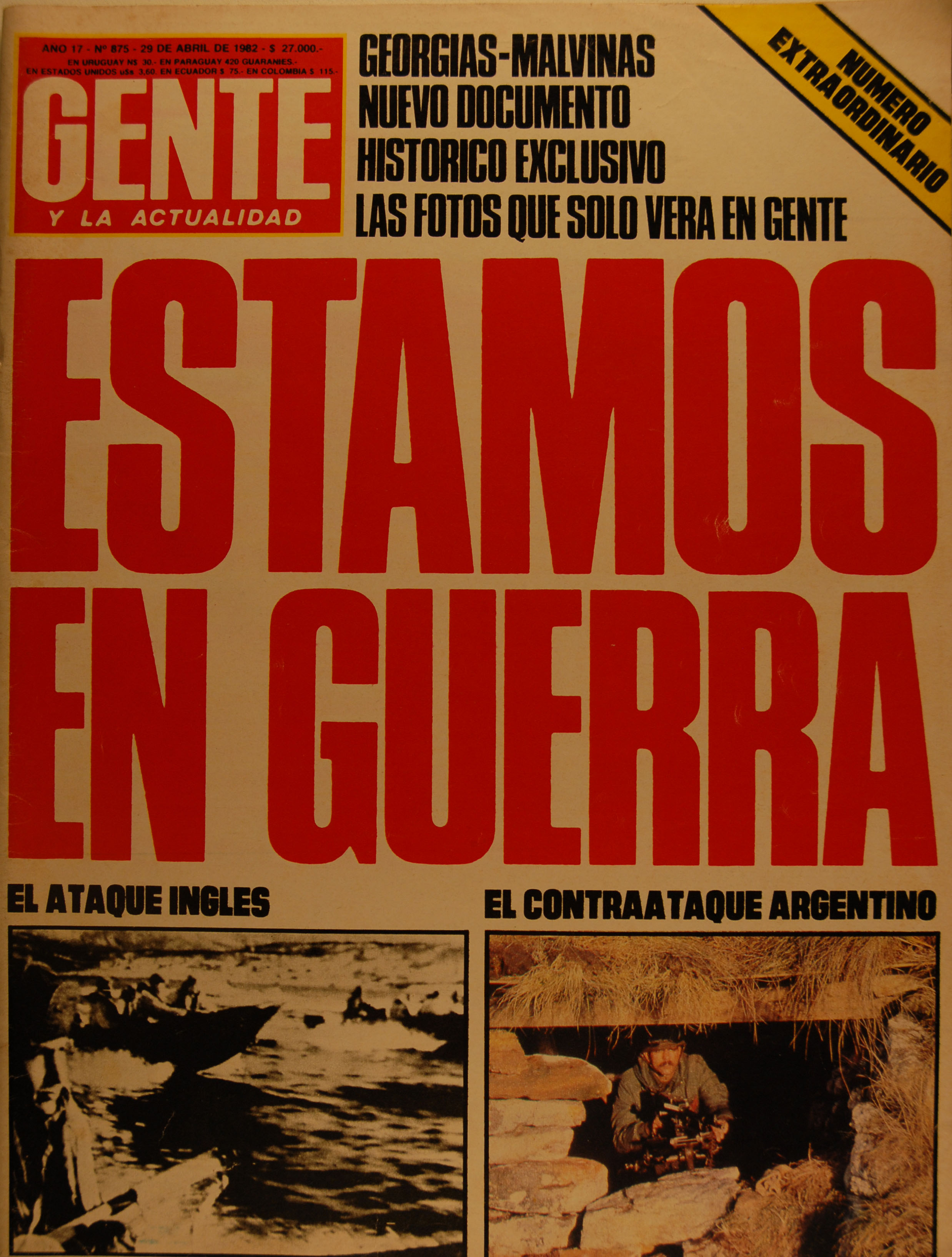 Gente 1982: Estamos en guerra. Malvinas