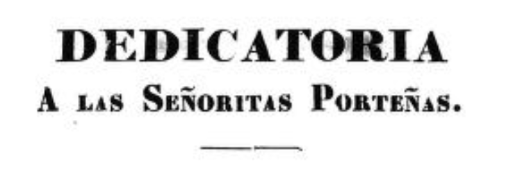 Dedicatoria