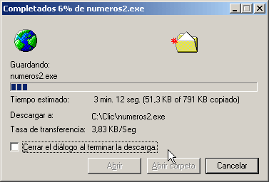 Impresión de pantalla