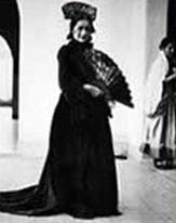 La época de los abanicos.