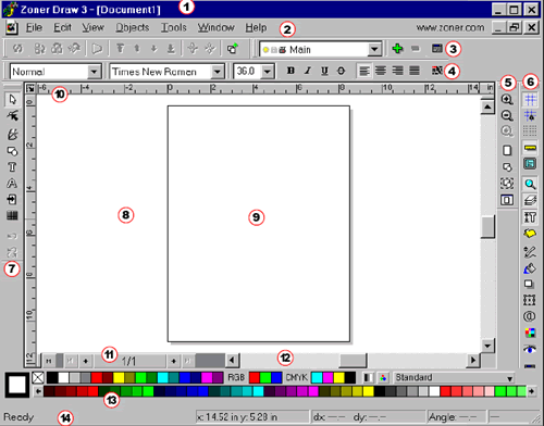 Referencias de Zoner Draw