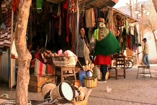 Feria de artesanías de Tilcara