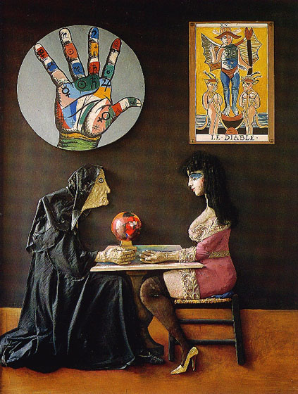 Obra de Berni - Ramona y la adivina o La adivina (1976)