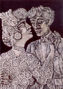 Obra de Berni - Ramona baila el tango, 1965. 