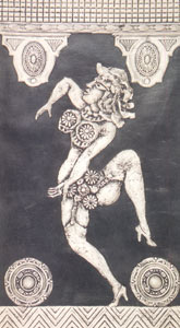 Obra de Berni - Ramona bailarina, 1966.
