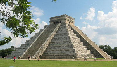 templo de Kukulcan, en Chichén-Itzá (México)