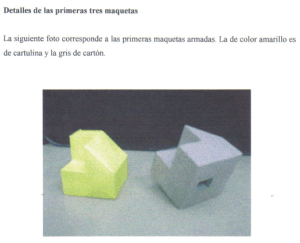 Prototipos de ensayos sobre la tapa de la alcancía