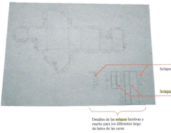 Dibujo de la segunda alcancía descompuesta en planos