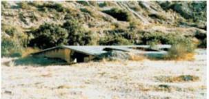 Casa enterrada por volcán en Purmamarca