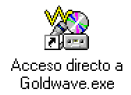 Icono de acceso directo de GoldWave