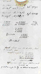 cuaderno de notas de Pierre y Marie Curie (1902)