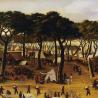 Vista interior de Curuzú (mirada aguas arriba norte a sur, el 20 de septiembre de 1866)