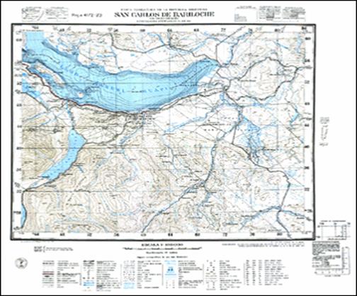 Cartas topográficas y planos 