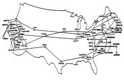 ARPANET en 1973