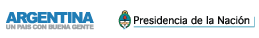 Logo presidencia de la nación
