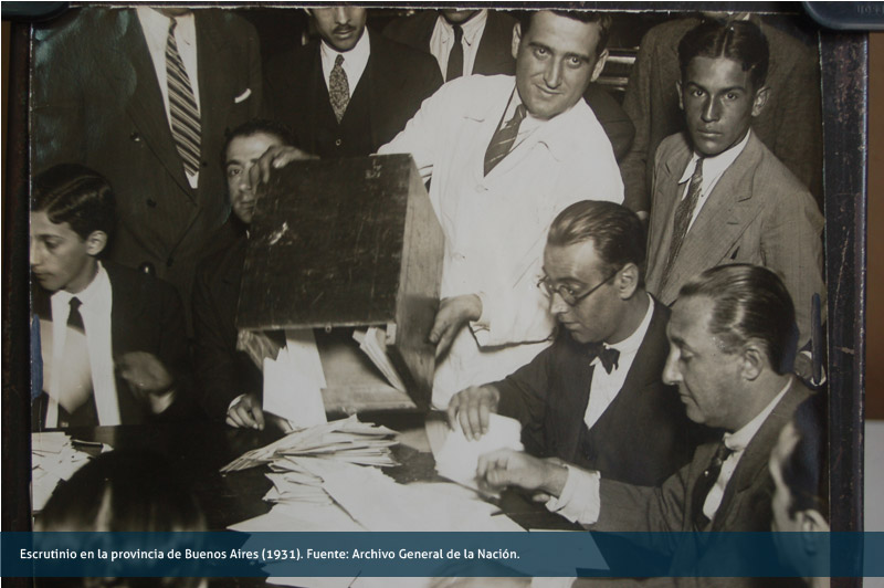 Escrutinio en la provincia de Buenos Aires (1931)