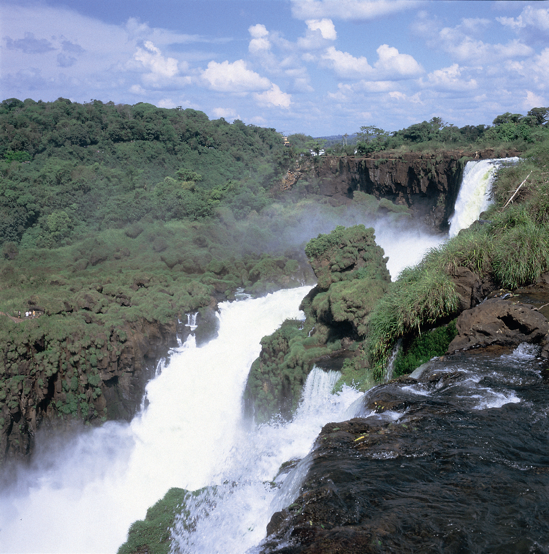 Vista de las cataratas del Iguazú