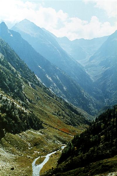 Acción de los ríos. Valle joven