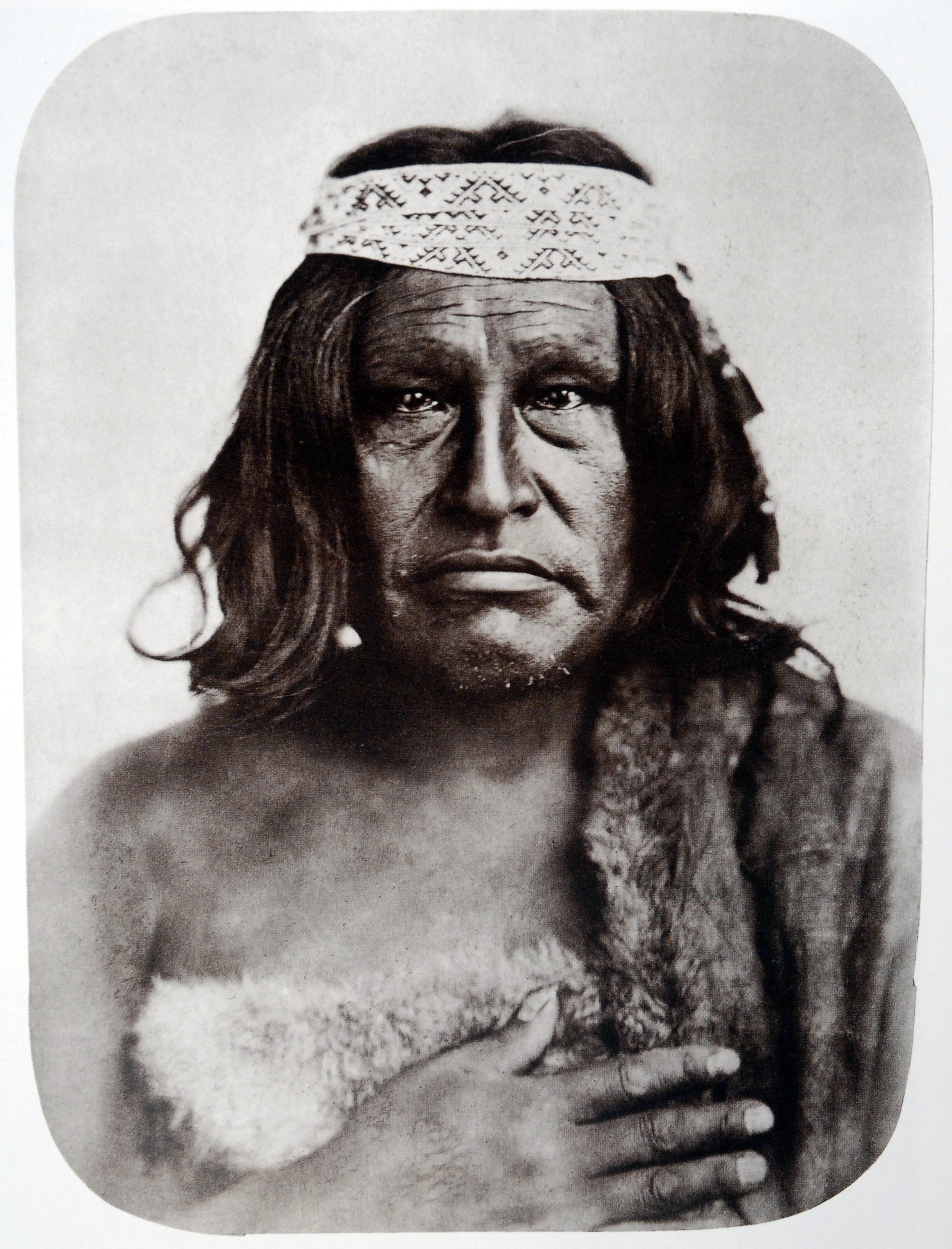 Cacique Casimiro Biguá, año 1864.