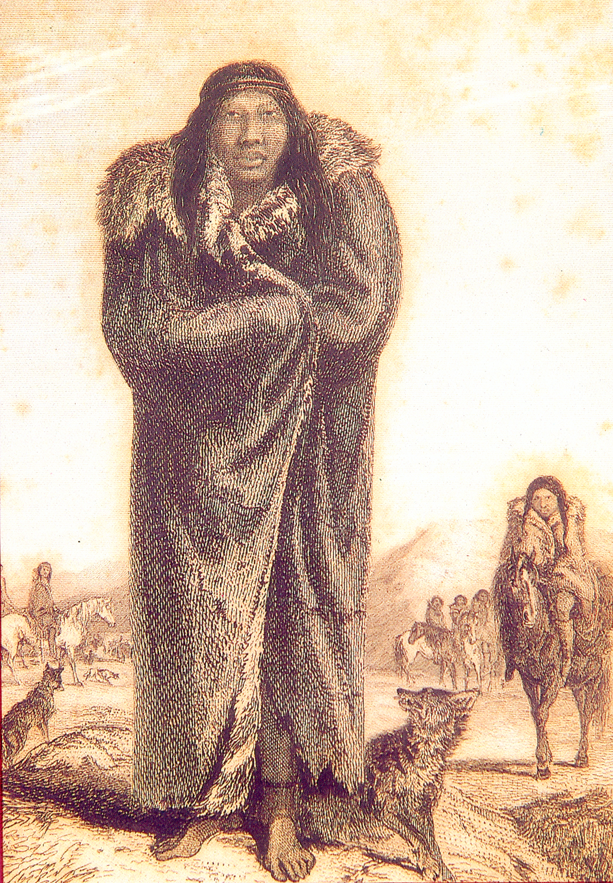 Cacique patagón, 1839