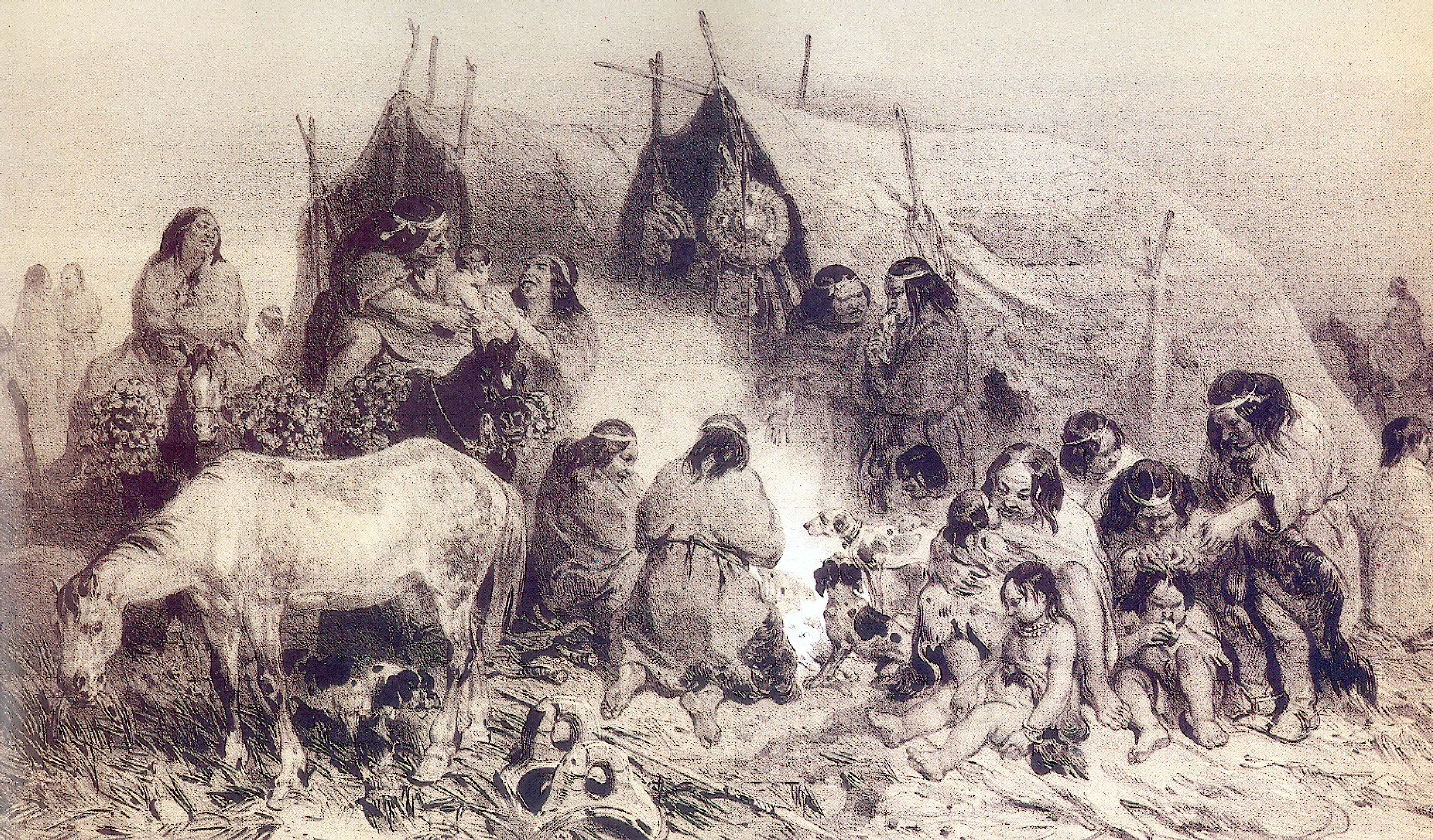 Grupo de patagones