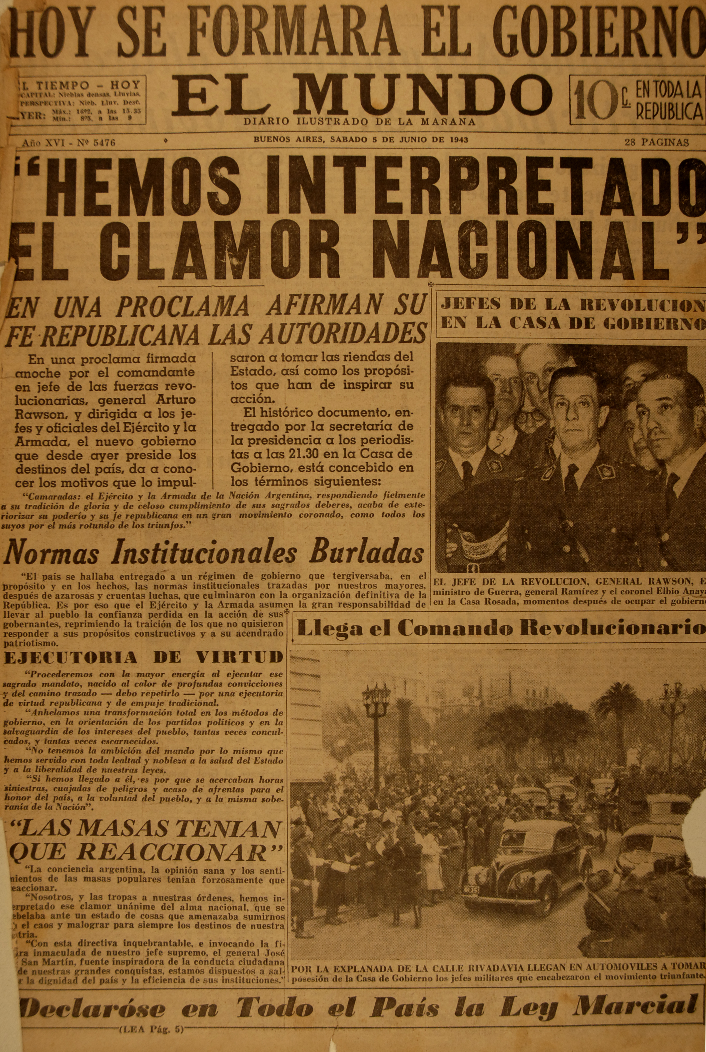 Revolución de 1943