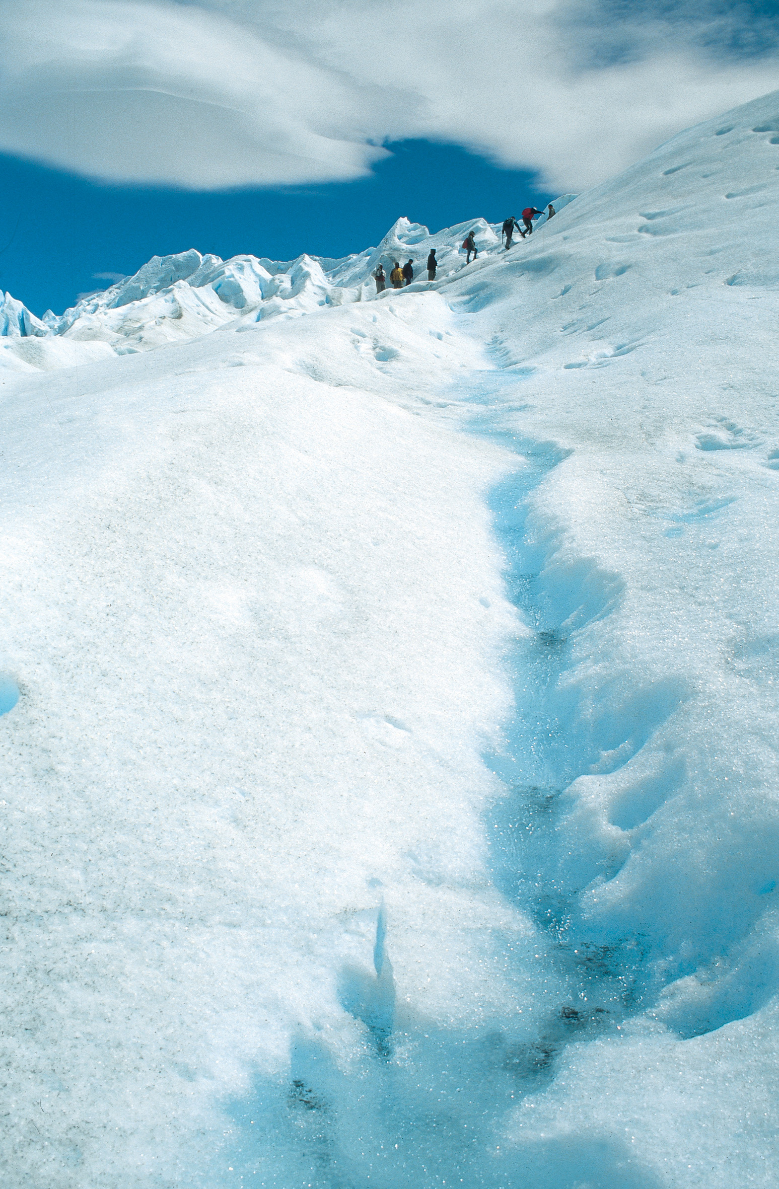 Caminata en  el glaciar