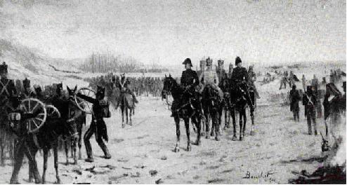 «El Ejército de los Andes saliendo del Campamento del Plumerillo»