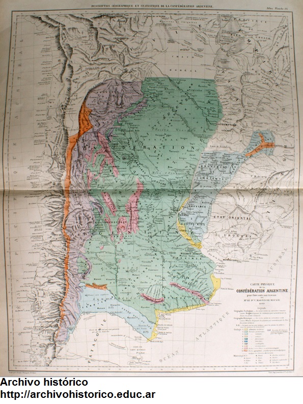 Confederación Argentina en 1867