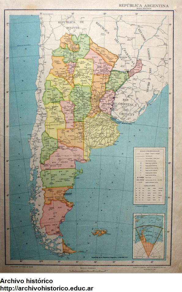 República Argentina en 1954