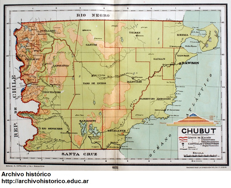 Chubut en 1942