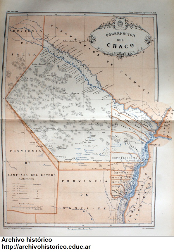 Chaco en 1887