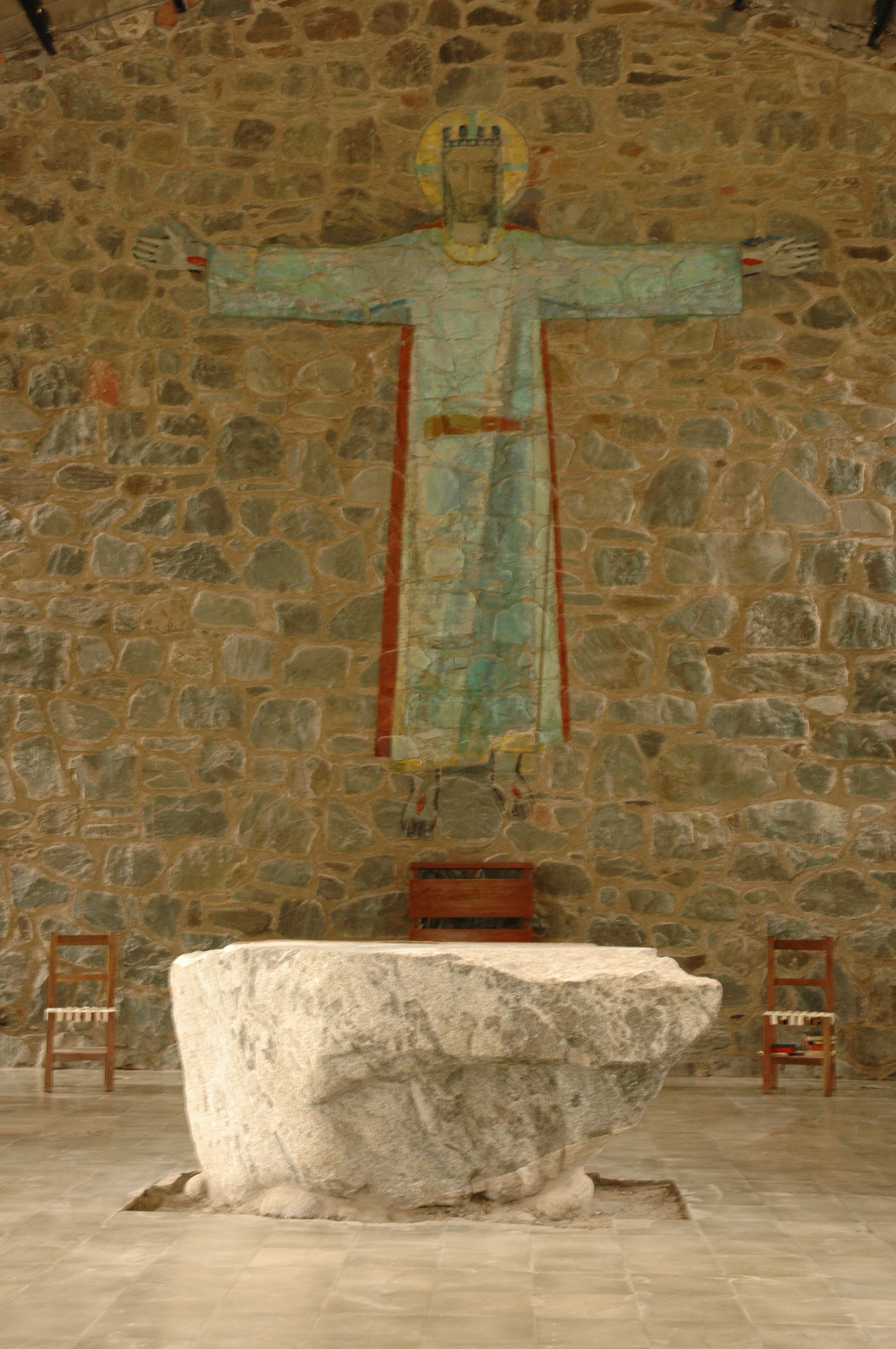 Altar del Monasterio de Cristo Rey