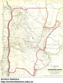 Confederación Argentina y Buenos Aires en 1858 I 