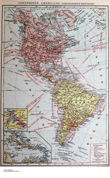 Continente Americano (Comunicaciones principales)