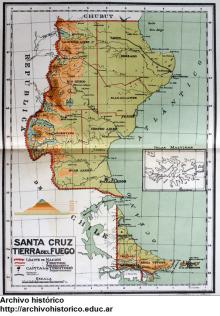 Santa Cruz y Tierra del Fuego en 1942