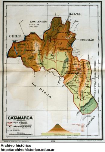 Catamarca en 1945