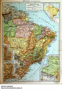 Brasil y Guayana en 1947