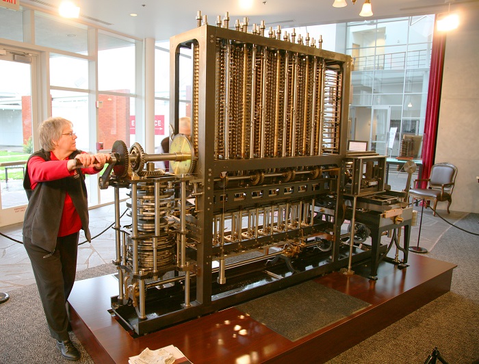 La máquina de Babbage (Año 1834)